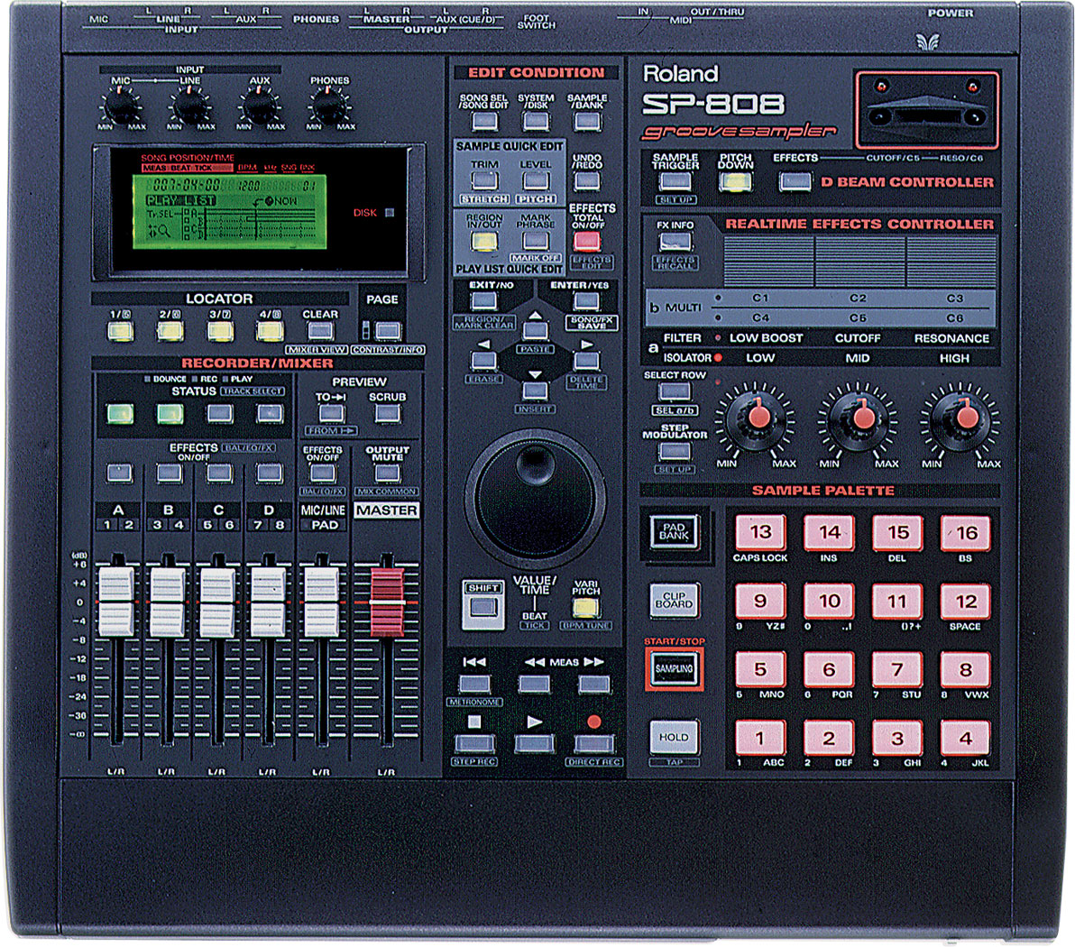 高評価のクリスマスプレゼント 美品Roland e-MIX サンプラー SP-8083X